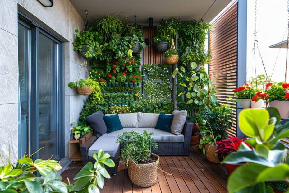 Aménager un espace vert sur balcon ou terrasse : guide 2024